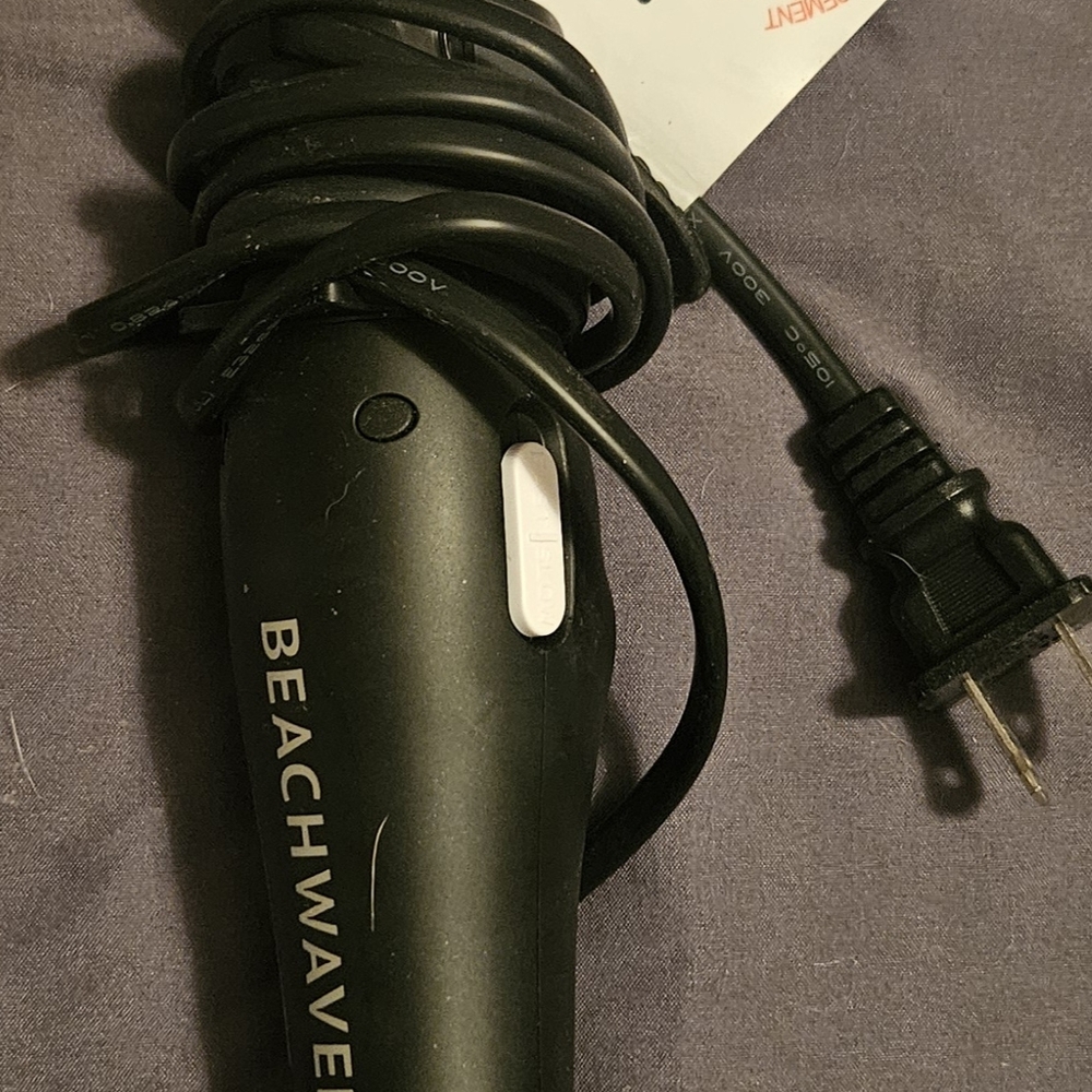 Black Curling Iron 1.25"